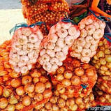 Сітка мішечок 22х33см 2 кг. (50шт) для захисту винограду від ос червона, фото 7