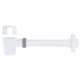 Сифон для кондиціонера ITAL S1014, сухий гідрозатвор + редукція 40/32х200