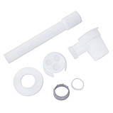 Сифон для кондиціонера ITAL S1014, сухий гідрозатвор + редукція 40/32х200, фото 3