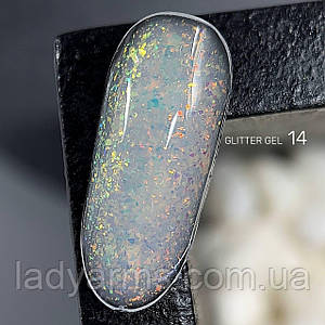 GLORY Glitter Gel 14-23,77,76 HEMA&TPO FREE