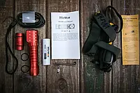 Універсальний ліхтар WURKKOS HD15R + Акумулятор 3000mAh (1150LM 5000k NW USB Type-C 2A Магніт 18650 Power Bank), фото 5
