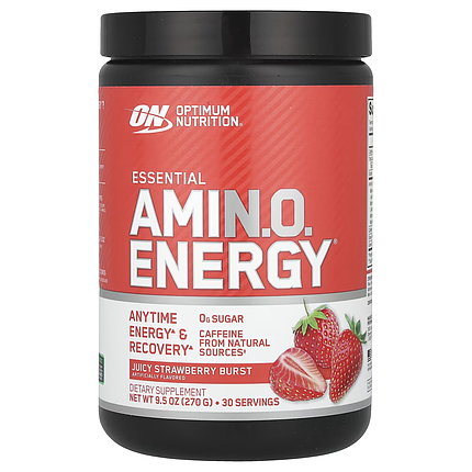 Amino Energy Optimum Nutrition 270 g Strawsberry, фото 1