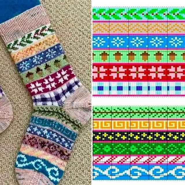 Шкарпетки жакардом