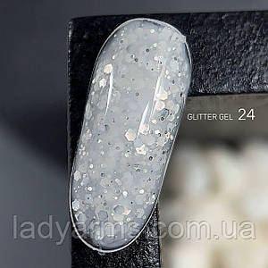 SOUFFLE Glitter Gel 24-29 HEMA FREE