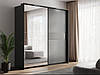 Шафа-купе Тео  h2,1 Антрацит мат/Дзеркало   Миро-Марк, фото 6