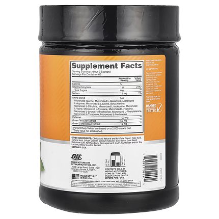 Amino Energy Optimum Nutrition 585 g Orange, фото 2