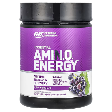 Amino Energy Optimum Nutrition 585 g Concord Grape, фото 1