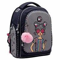 Ранець каркасний "Yes" S-84 2від.,3карм. Girls style No552385