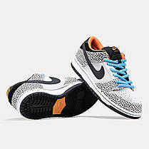 Чоловічі Кросівки Nike SB Dunk Low Safari Olympics / Найк СБ Данк Сафарі Олімпікс Низькі Світло Сірі з Чорним, фото 6