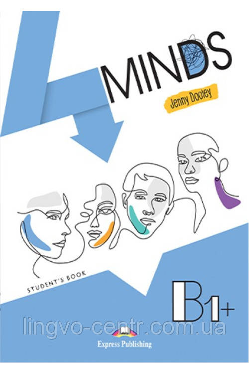 Англійська мова. 4 MINDS В1+ STUDENT'S BOOK (WITH DIGIBOOK APP)