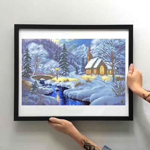 Заготовка для вишивки ТМ Золота Підкова Зимовий вечір ЗПП-016, фото 1