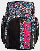 Рюкзак Arena SPIKY III BACKPACK 45 ALLOVER 45L чорний, бірюзовий, рожевий Уні 54x36x27 см