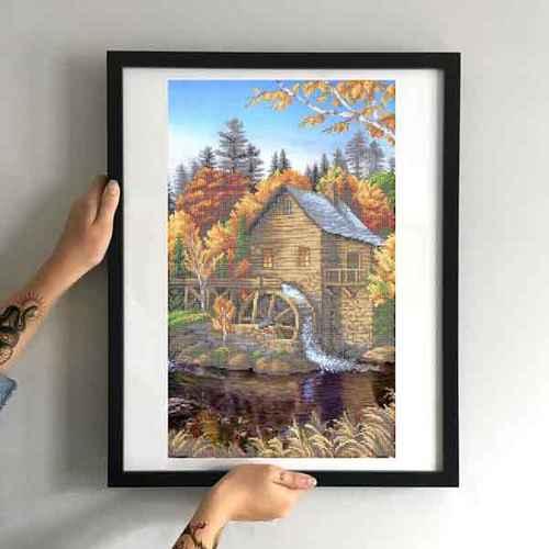 Заготовка для вишивки ТМ Золота Підкова Старий млин ЗПП-020, фото 1