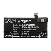 Оригінальний акумулятор X-Longer G020I-B 2500mAh 3.85V для Google Pixel 4 G020M, G020I, GA01188-US, GA01187-US