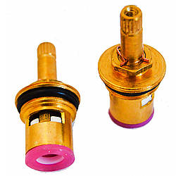 Кран букса для змішувача Mayfair 1/2 дюйма кераміка 20 шліців напівоборотна оберт букси 14,5 мм економ