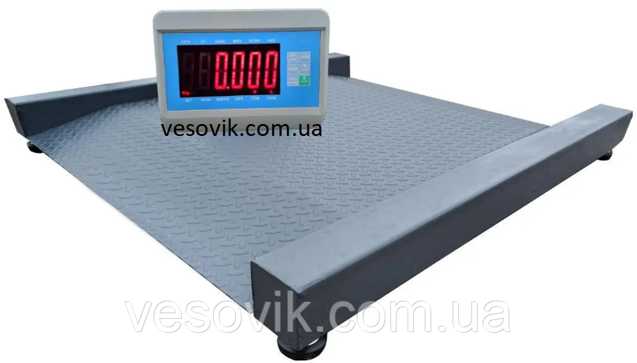 Ваги наїзні 600кг низькопрофільні VTP-СNM 1010-Т7Е термінал Т7Е, фото 1