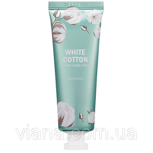 Парфумований крем для рук з білим хлопком Eunyul White cotton 50 мл
