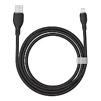 Кабель Baseus Pudding Series Fast Charging Cable USB to Lightning 2.4A 2m P10355700111-01 Black, фото 3