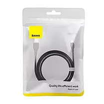 Кабель Baseus Pudding Series Fast Charging Cable USB to Lightning 2.4A 2m P10355700111-01 Black, фото 6
