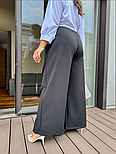 Жіночі широкі штани з високою талією, фото 3
