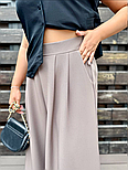 Жіночі широкі штани з високою талією, фото 7