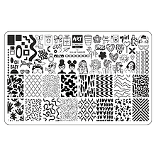 Пластина для стемпінгу "ART STAMPING" №0010