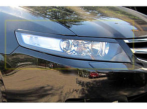 Накладки на фары (реснички) для ACURA TSX/Honda Accord CL7