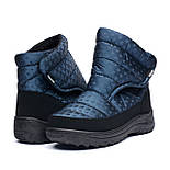 Дутики жіночі Tellus 34-60BL Сині, фото 7