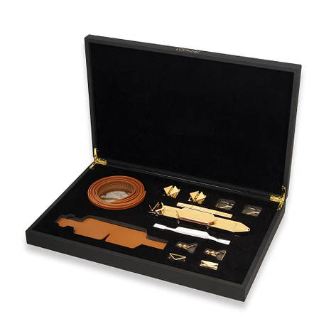 БДСМ-набір LOCKINK Teasing & Impact-Play Brown Set, фото 1