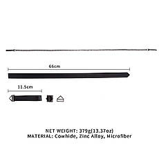 Поводок LOCKINK Tied Collar with Leash Set - Black, фото 2