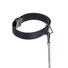 Поводок LOCKINK Tied Collar with Leash Set - Black, фото 3