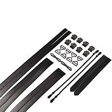 Набір із 8 ременів для зв'язування LOCKINK 8-Bondage-Straps Restraint Set — Black, фото 5