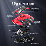 Бездротова мишка ATTACK SHARK R1 Red | PAW3311 | 18000 DPI | 65 годин на одному заряді, фото 3