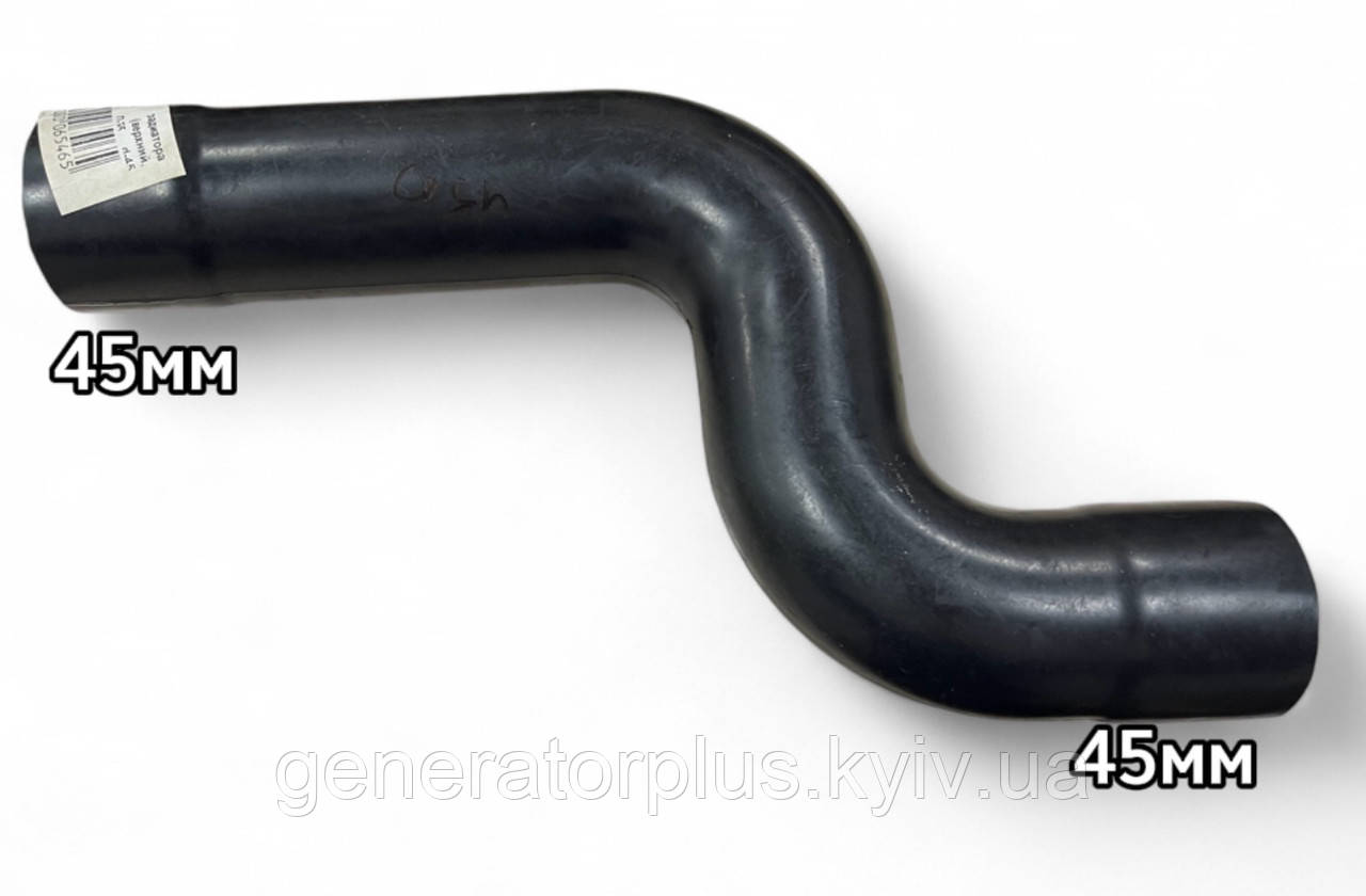 Патрубок охолодження 45 мм на 45 мм, фото 1
