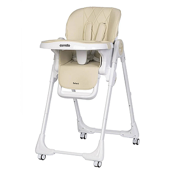 Стілець для годування CARRELLO Select CRL-16301 Cotton Beige Бежевий
