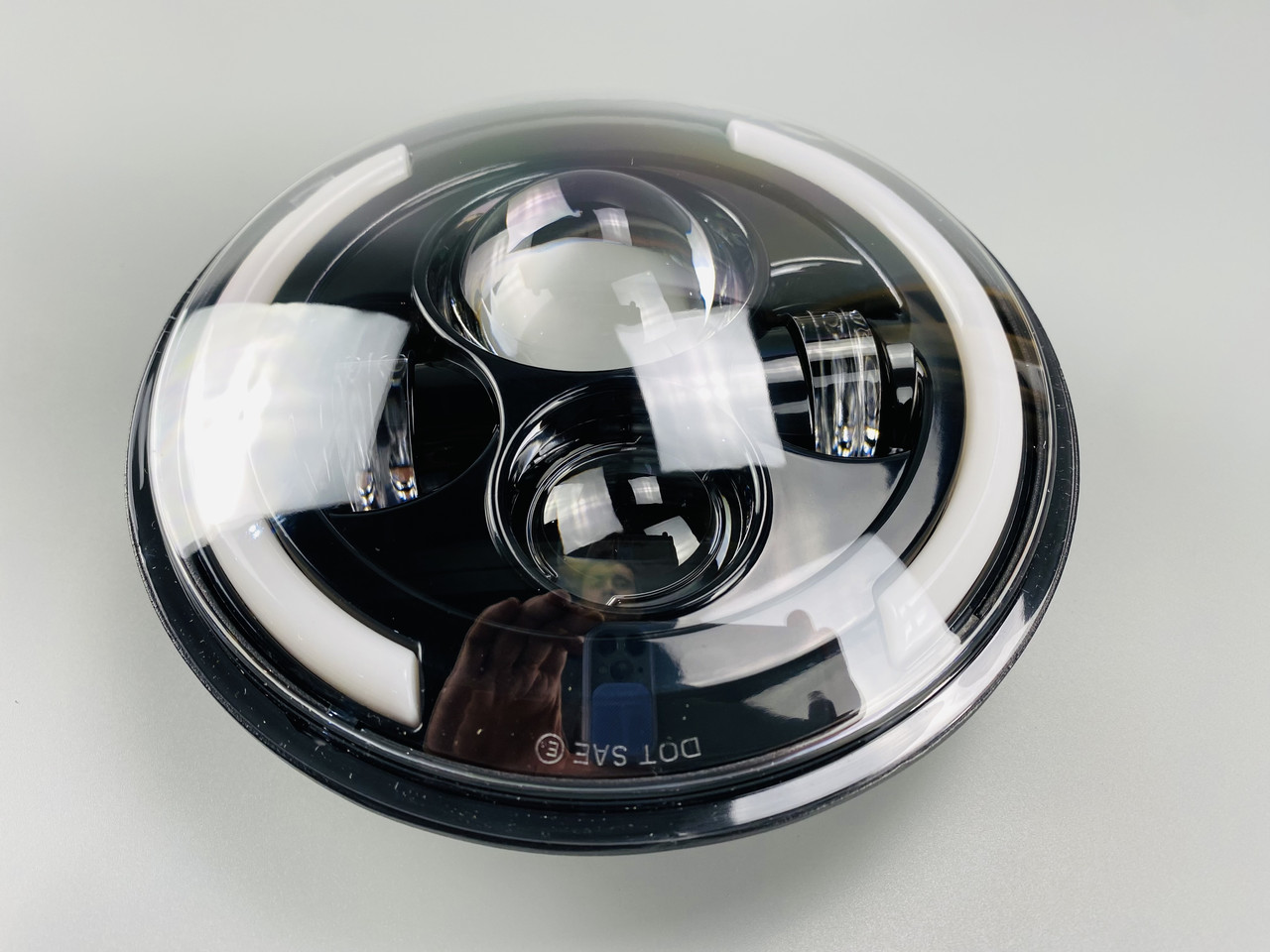 Фара головного світла LED40W (ближній + дальній + похідні вогні) 7 дюймів, фото 1