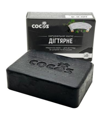 Мило Дегтярне 130 г, фото 1