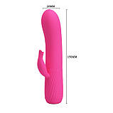 Класичний вібратор — Pretty Love Time Vibrator Pink, фото 2