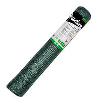 Затіняюча сітка Bradas зелена, розмір 1,5х25 м, тінь 55%, щільність 60 г/м.кв.