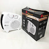 Вітродуйка для дому Domotec MS-5903, Практичний тепловентилятор, Потужний тепловентилятор для квартири FW-86, фото 4