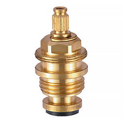 Кран буксу для змішувача Артемівська 1/2 дюйма латунь гума повнооборотна