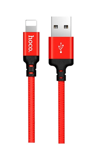 Кабель Hoco X14 Times Speed Lightning 2m (iPhone) Red, фото 1