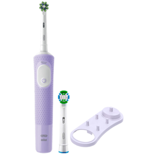 Електрична зубна щітка Oral-B Vitality D103 Pro Cross Action Max. LMViolet (2 нас.) (підставка)