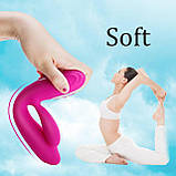 Вибратор Joker Heating Double Vibrating Massage Stick Pink, фото 4