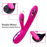 Вибратор Joker Heating Double Vibrating Massage Stick Pink, фото 8