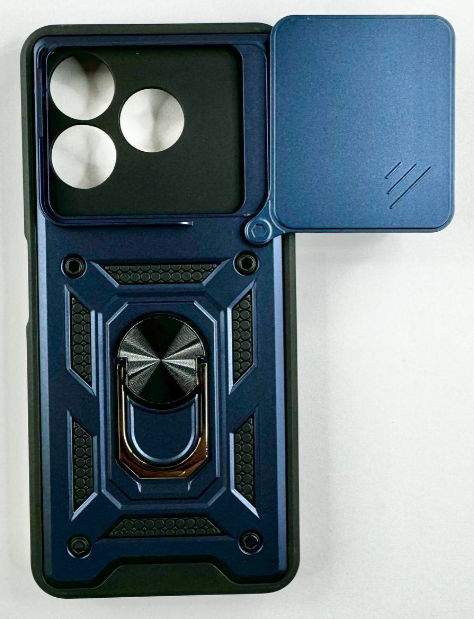 PC + TPU чохол Camshield armor на Nubia V60 / синій