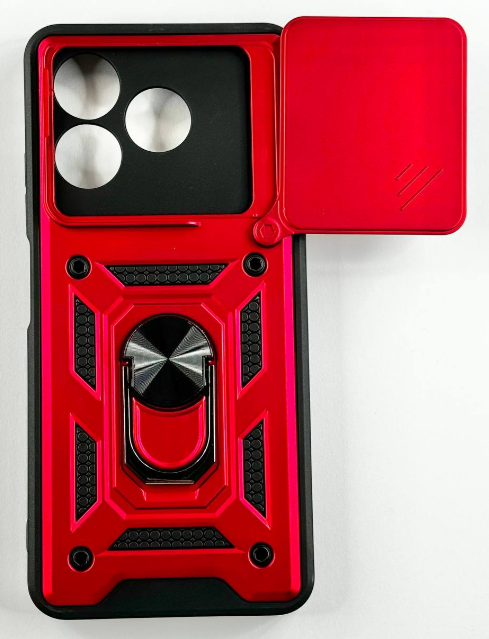 PC + TPU чохол Camshield armor на Nubia V60 / червоний