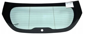 Скло заднє з підігрівом Renault Clio 4 13-16 5D HB Duracam 1 отв., антена