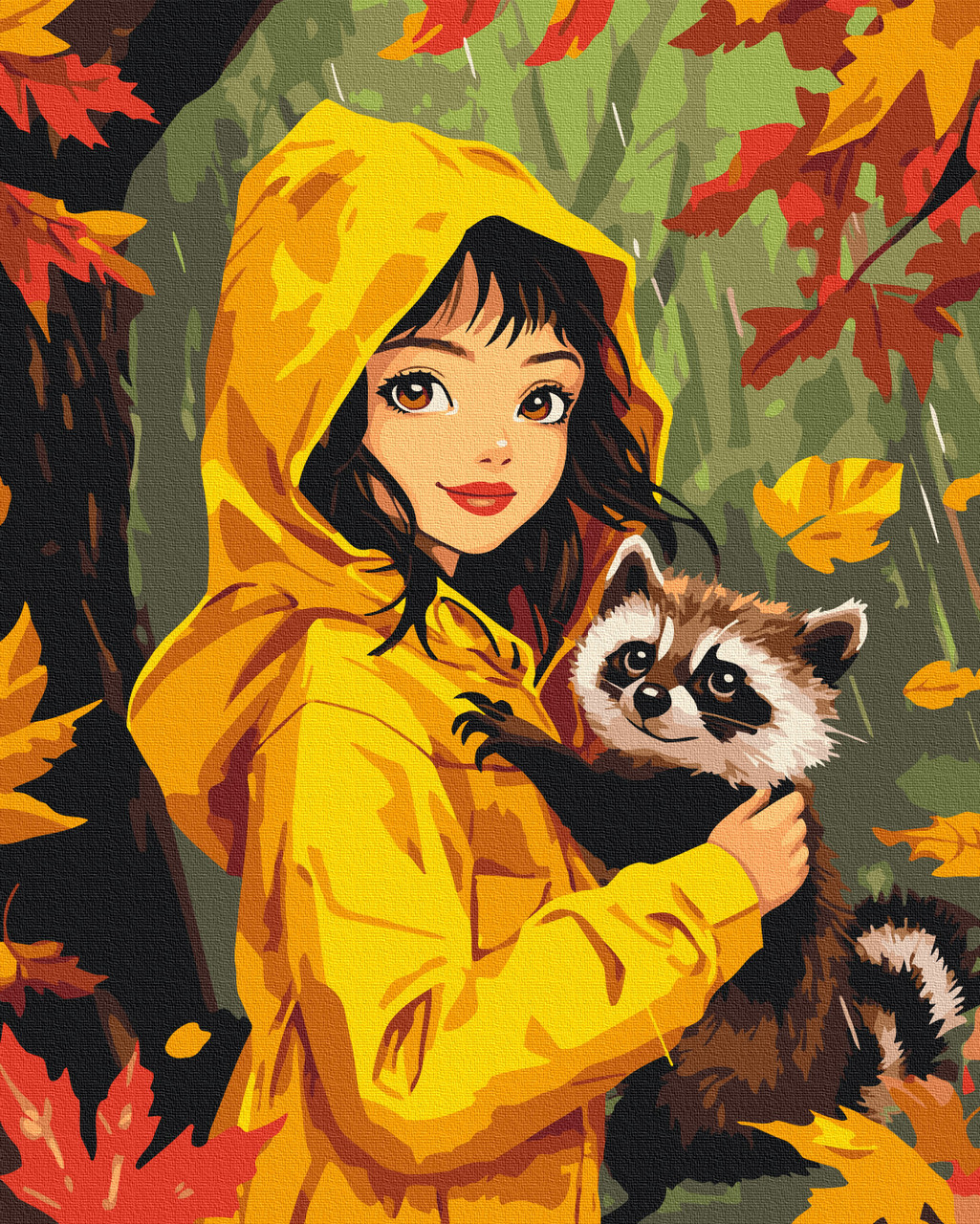 Картина за номерами Осінній друг, фото 1