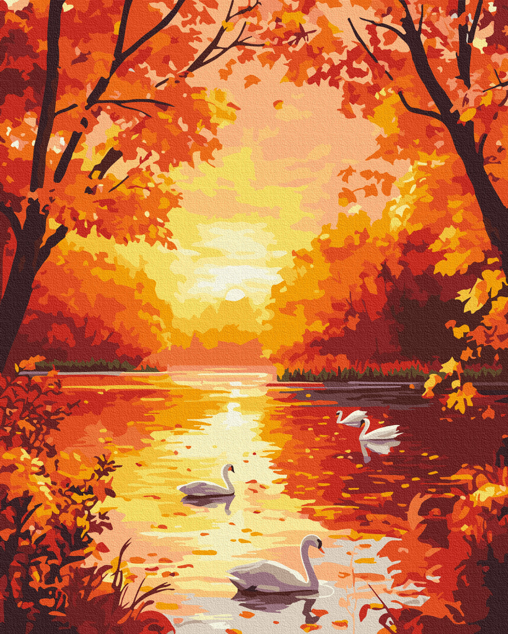 Картина за номерами Золота симфонія природи, фото 1